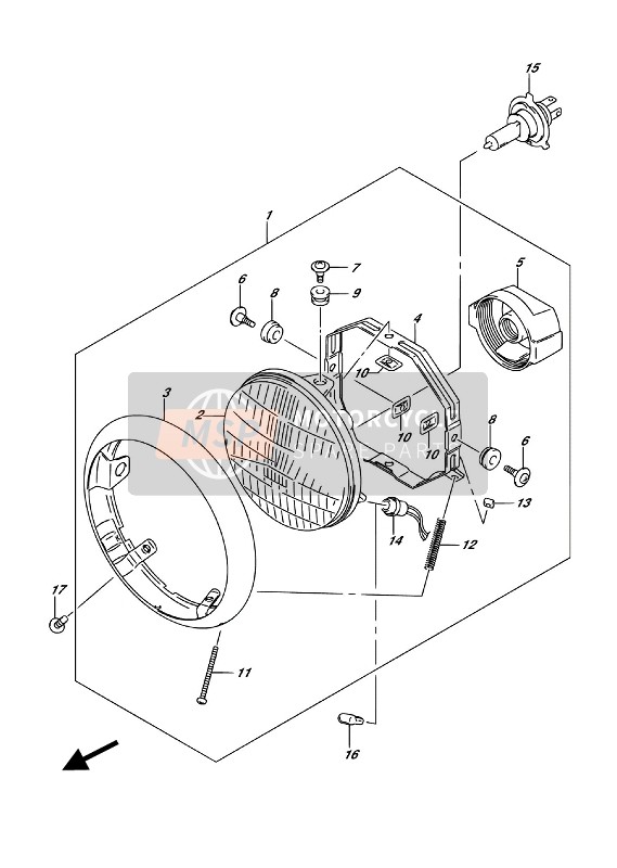 Lampe Frontale (E02)