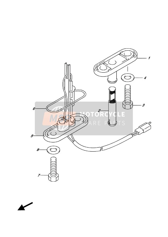 Suzuki RV200 2016 Rubinetto carburante per un 2016 Suzuki RV200