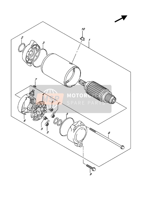 Suzuki VL1500T INTRUDER 2016 Départ Moteur pour un 2016 Suzuki VL1500T INTRUDER