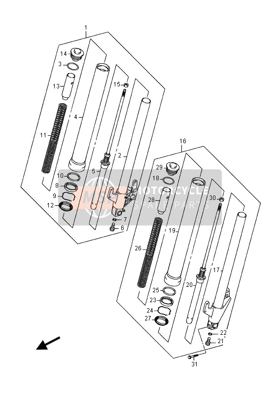 Front Fork Damper