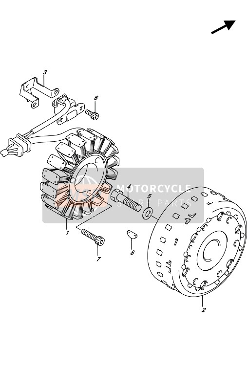 3210228K00, Rotor, Suzuki, 0