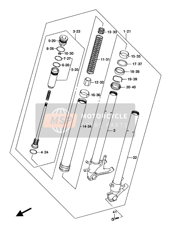 Front Fork Damper