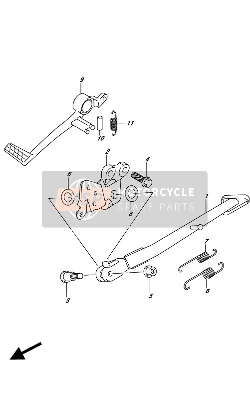 0944314070, Feder, Suzuki, 4