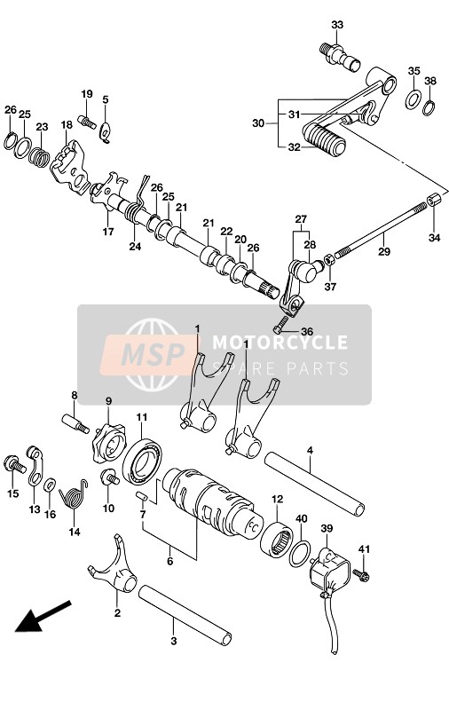 2560008J11, Palanca De Cambio, Suzuki, 0