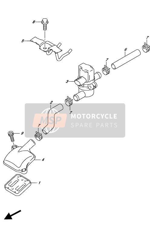 Suzuki GW250(Z) INAZUMA 2017 2nd Air for a 2017 Suzuki GW250(Z) INAZUMA