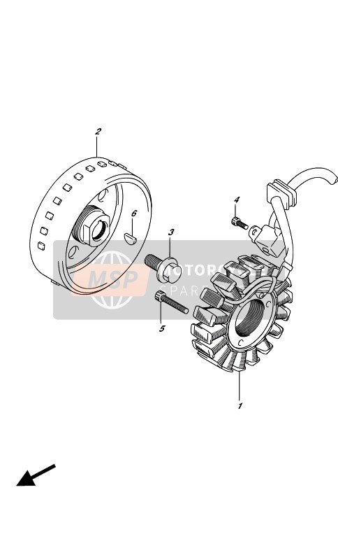 Suzuki GW250(Z) INAZUMA 2017 Aimants pour un 2017 Suzuki GW250(Z) INAZUMA