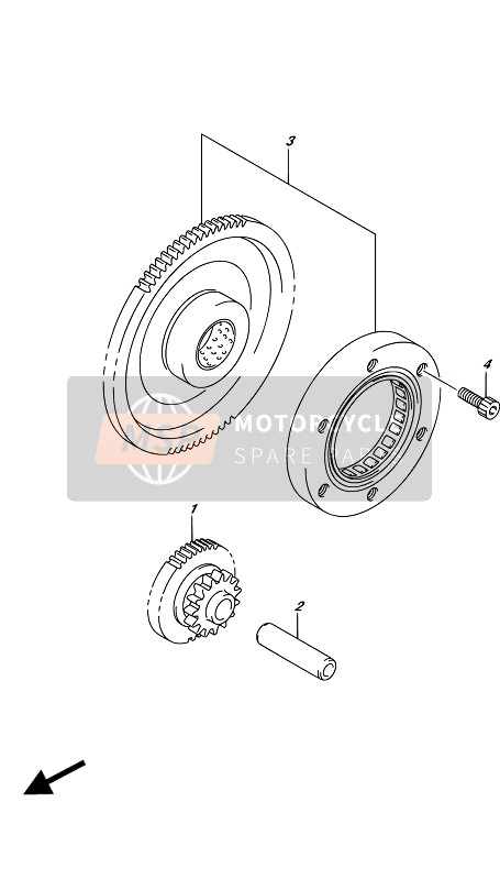 Suzuki SV650(A)(UA) 2017 Antipasto Frizione per un 2017 Suzuki SV650(A)(UA)