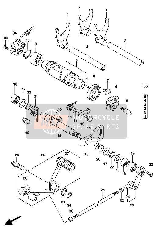 Suzuki VZR1800(BZ) INTRUDER 2017 Gear Shifting for a 2017 Suzuki VZR1800(BZ) INTRUDER