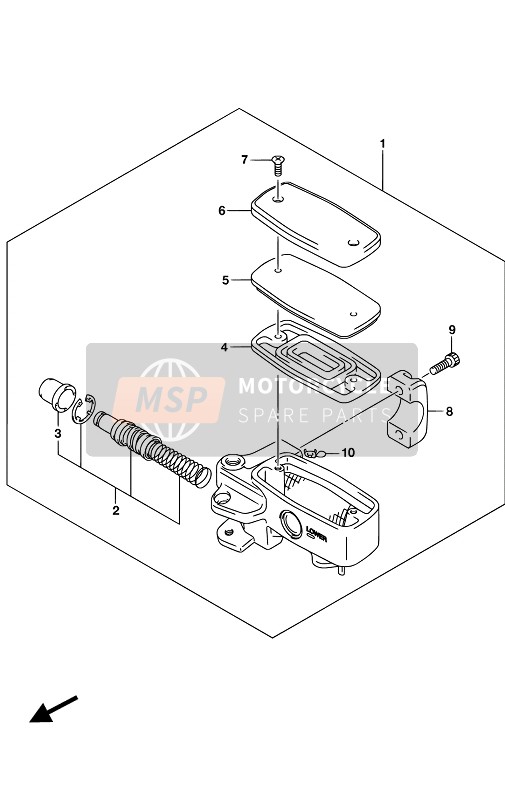 Front Master Cylinder (VZR1800BZ E02)