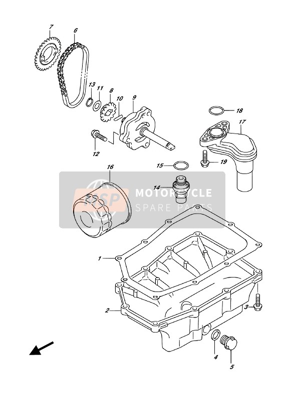 1640020K00, Pompe Huile, Suzuki, 0