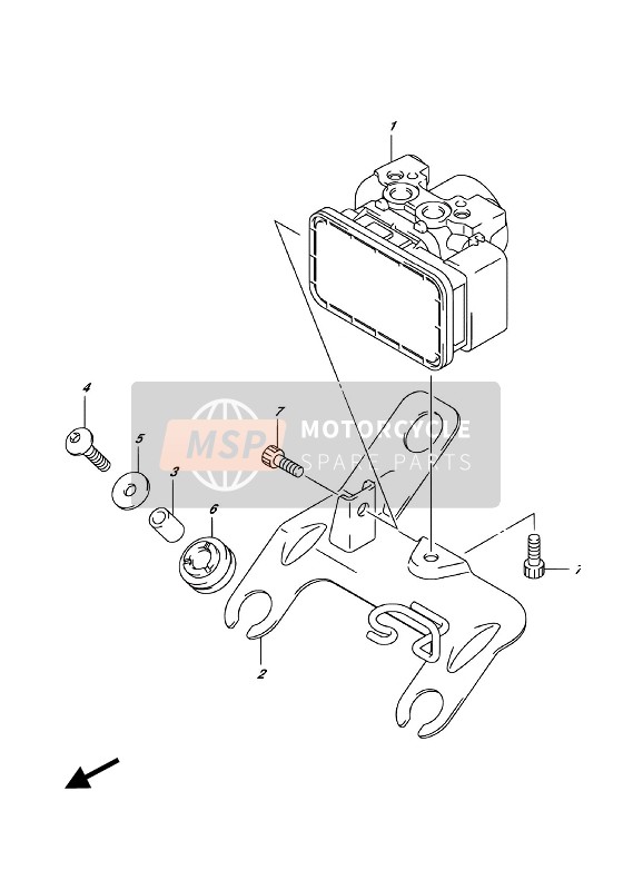 Hydraulikeinheit (GSX-R1000RZA)