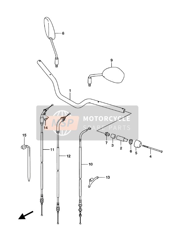 5627622J00, Balancer, Handlebar Inner, Suzuki, 0