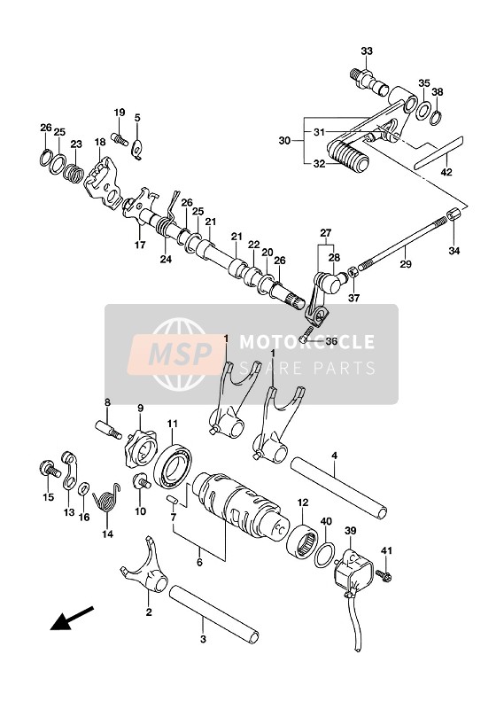 Suzuki GSX-S750A(ZA) 2018 Gear Shifting for a 2018 Suzuki GSX-S750A(ZA)