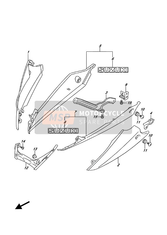 9448004K00YKV, Carena, Suzuki, 0