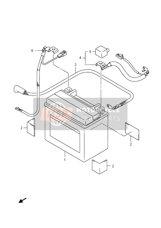 Batteria (GSX1300RA E19)