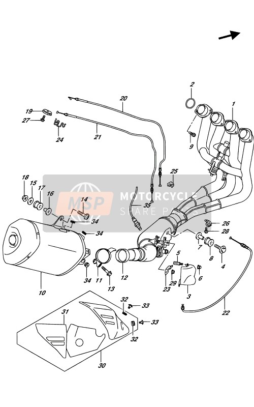 1445917K10, Clamp,Muf Conn, Suzuki, 0