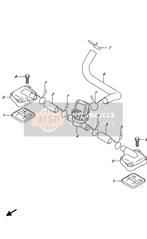 Suzuki GSX-R1000(A)(RA)(RZA) 2019 2ND AIR for a 2019 Suzuki GSX-R1000(A)(RA)(RZA)