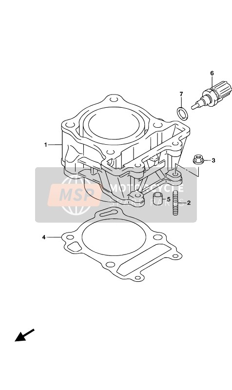 Suzuki GSX-S125XA 2019 Cilindro per un 2019 Suzuki GSX-S125XA