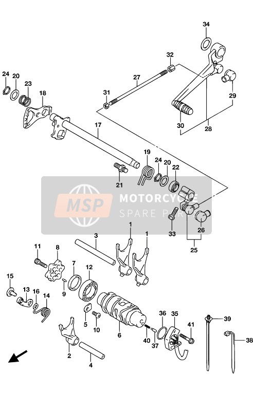 Suzuki GSX-S125XA 2019 GEAR SHIFTING for a 2019 Suzuki GSX-S125XA