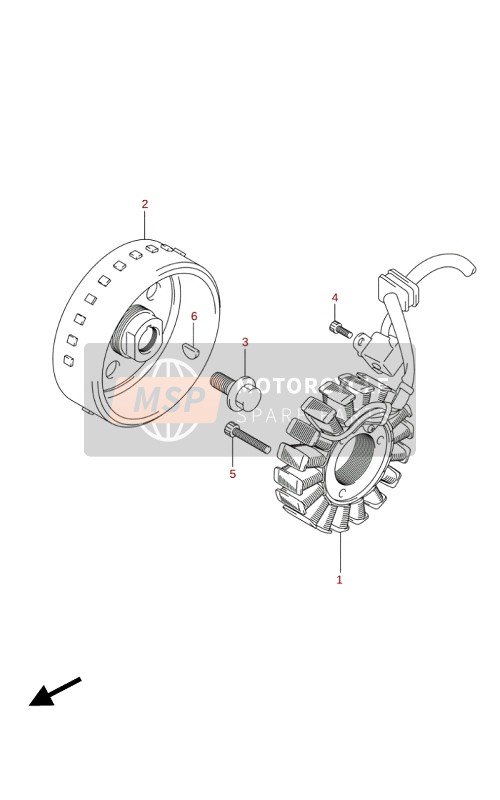 Suzuki DL250(A)(RLZ) V-STROM 2020 Imanes para un 2020 Suzuki DL250(A)(RLZ) V-STROM