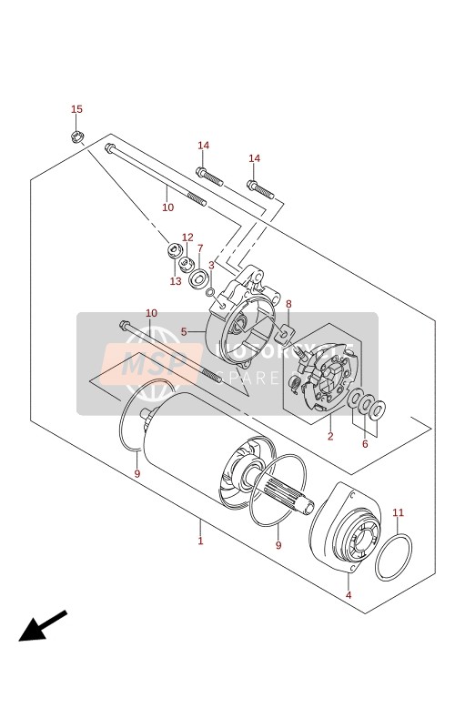 Suzuki DL1050(WC)(WQ) V-STROM 2020 Comenzando Motor para un 2020 Suzuki DL1050(WC)(WQ) V-STROM