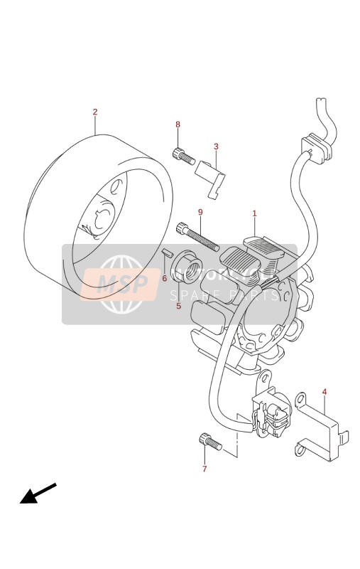 Suzuki GSX-S125(A)(XA) 2020 MAGNETZÜNDER für ein 2020 Suzuki GSX-S125(A)(XA)