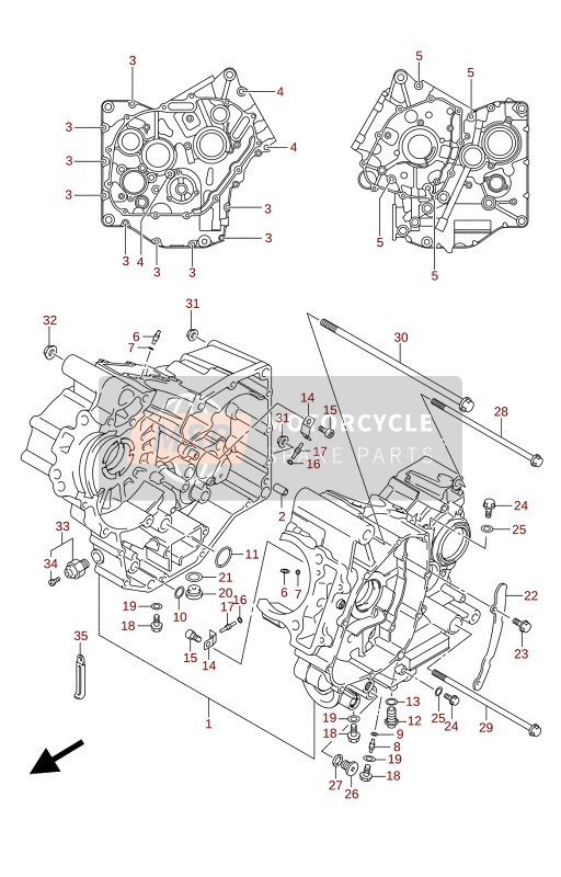 Suzuki SV650(A)(XA) 2020 Caja Del Cigüeñal para un 2020 Suzuki SV650(A)(XA)