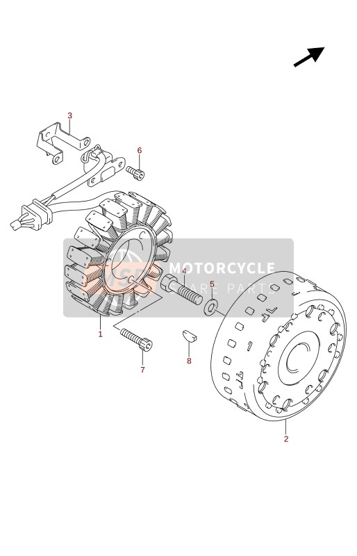 Suzuki DL650(A)(AE)(XA)(XAE) V-STROM 2021 Aimants pour un 2021 Suzuki DL650(A)(AE)(XA)(XAE) V-STROM