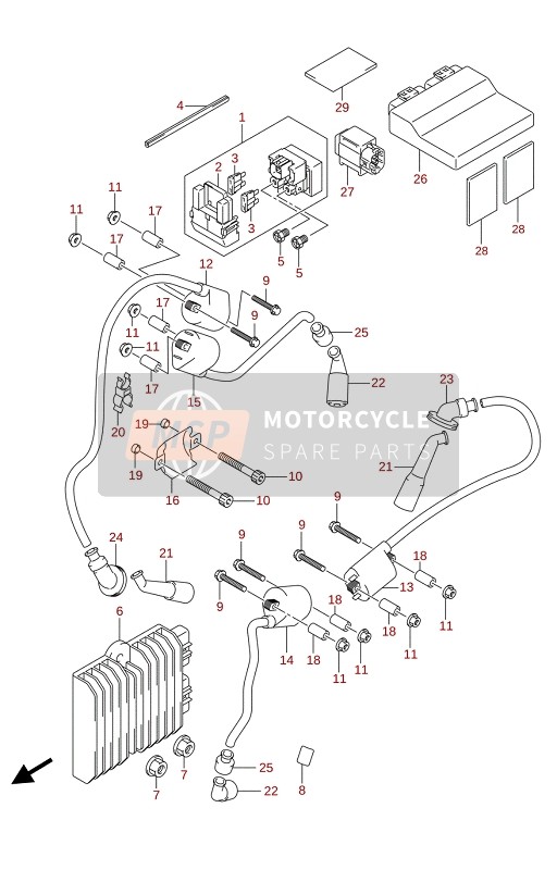 Suzuki DL1050RC - RQ V-STROM 2021 Électrique pour un 2021 Suzuki DL1050RC - RQ V-STROM