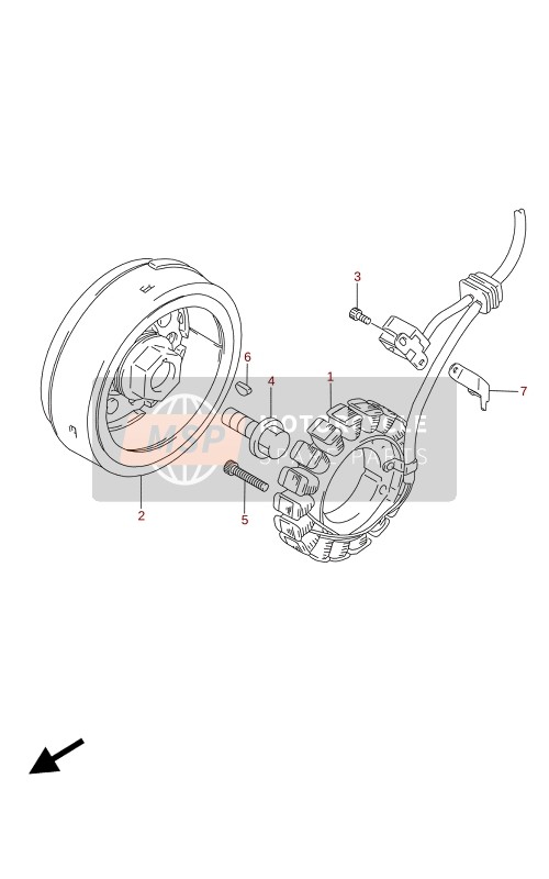 Suzuki DR650SE 2021 MAGNETZÜNDER für ein 2021 Suzuki DR650SE