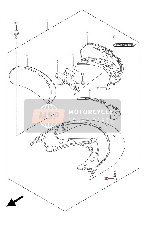 Suzuki GL150RLA 2021 Poignée du cavalier pour un 2021 Suzuki GL150RLA