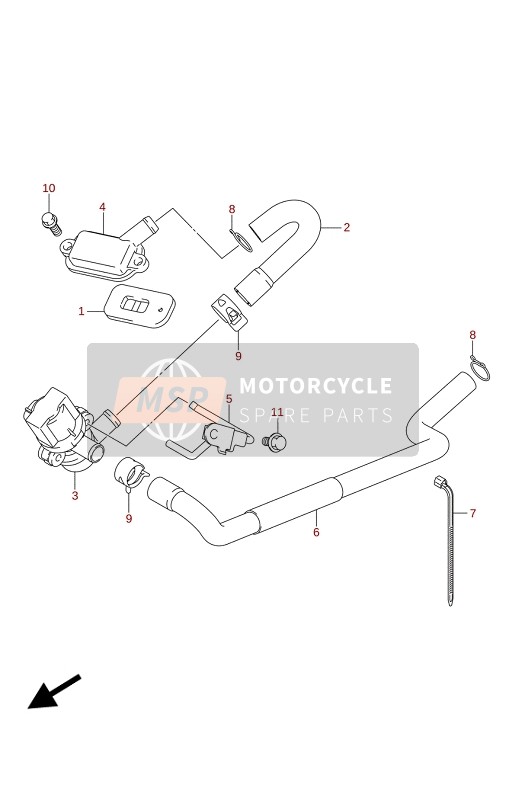 Suzuki GSX-R125RLZ 2021 2ND AIR for a 2021 Suzuki GSX-R125RLZ