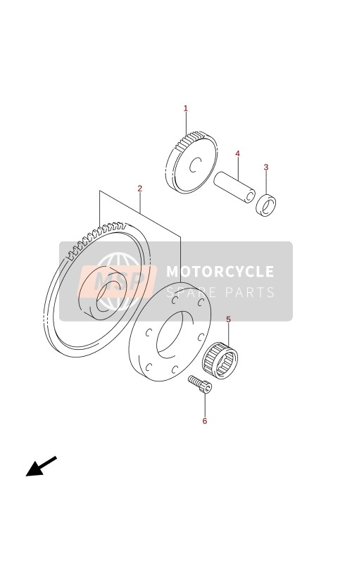 Suzuki GSX-S125XA 2021 Inicio Embrague para un 2021 Suzuki GSX-S125XA