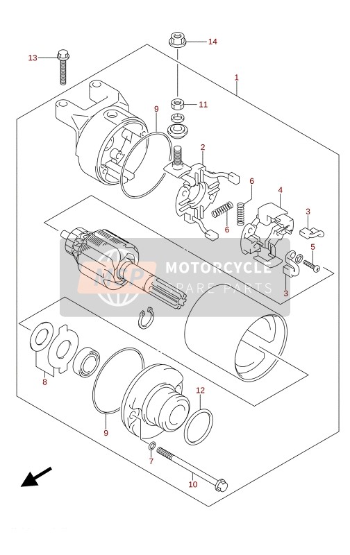 STARTING MOTOR