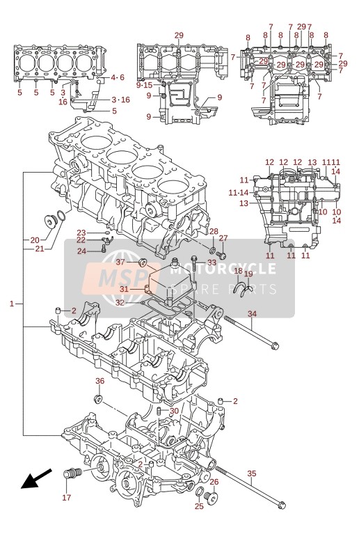 Suzuki GSX-S750A(ZA)(WQ)(WQZ)(UQ)(UQZ) 2021 Carter per un 2021 Suzuki GSX-S750A(ZA)(WQ)(WQZ)(UQ)(UQZ)