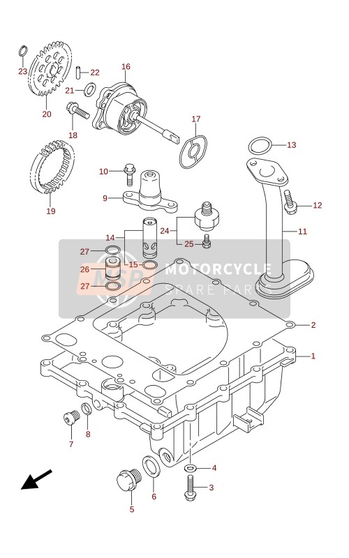 Oil Pan Oil Pump