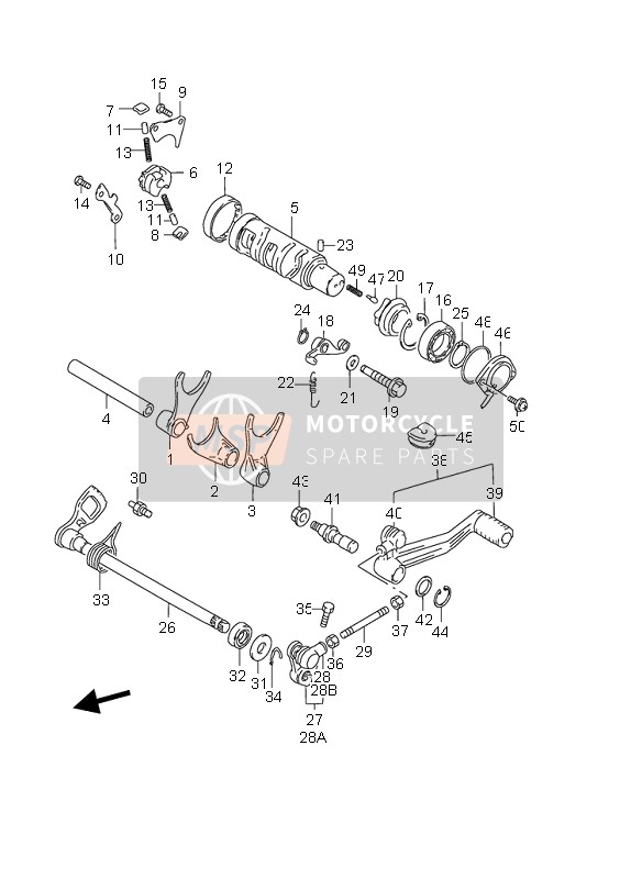 Suzuki GSX750F 1998 Gear Shifting for a 1998 Suzuki GSX750F