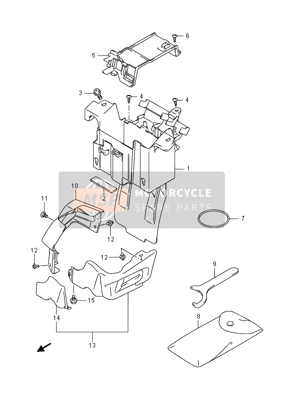 Accu Houder (SFV650UA)