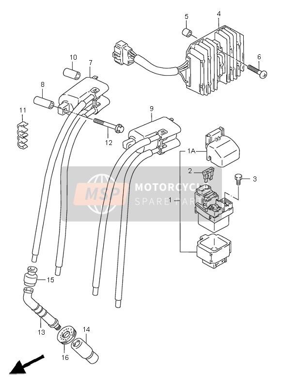 Suzuki GSX-R750 1996 Electrical for a 1996 Suzuki GSX-R750