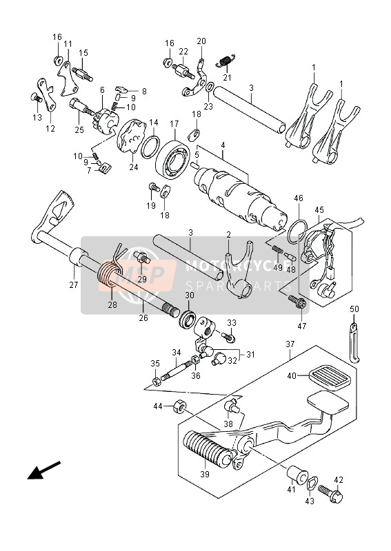 Suzuki VL800(C)(T) INTRUDER 2014 Gear Shifting for a 2014 Suzuki VL800(C)(T) INTRUDER