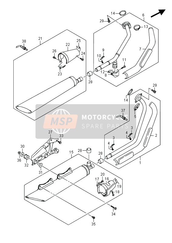 Muffler (VL800B E02)