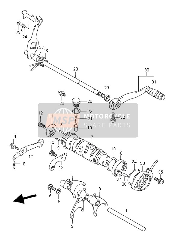 Suzuki GS500E 1995 Gear Shifting for a 1995 Suzuki GS500E