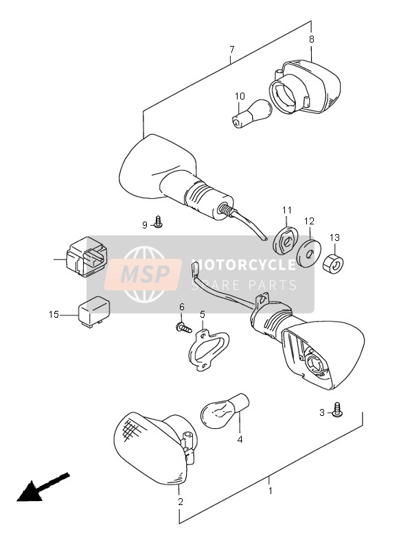 Lampe de clignotant