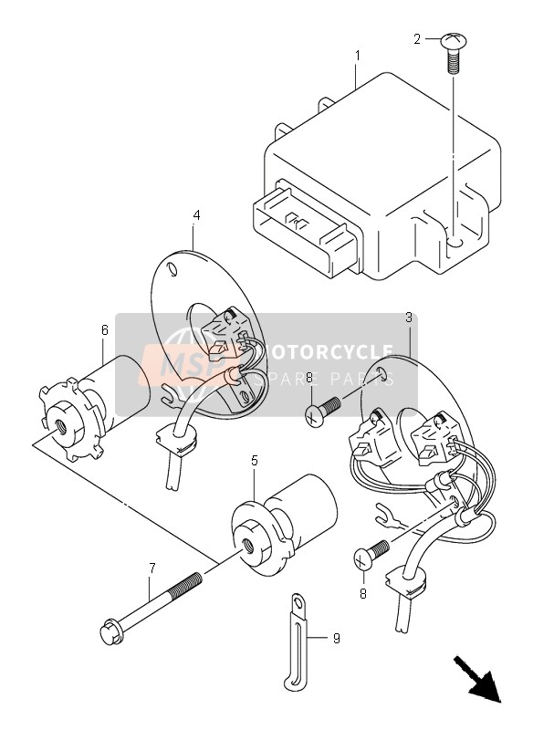 Suzuki GS500(H) 2001 Signal Generator for a 2001 Suzuki GS500(H)