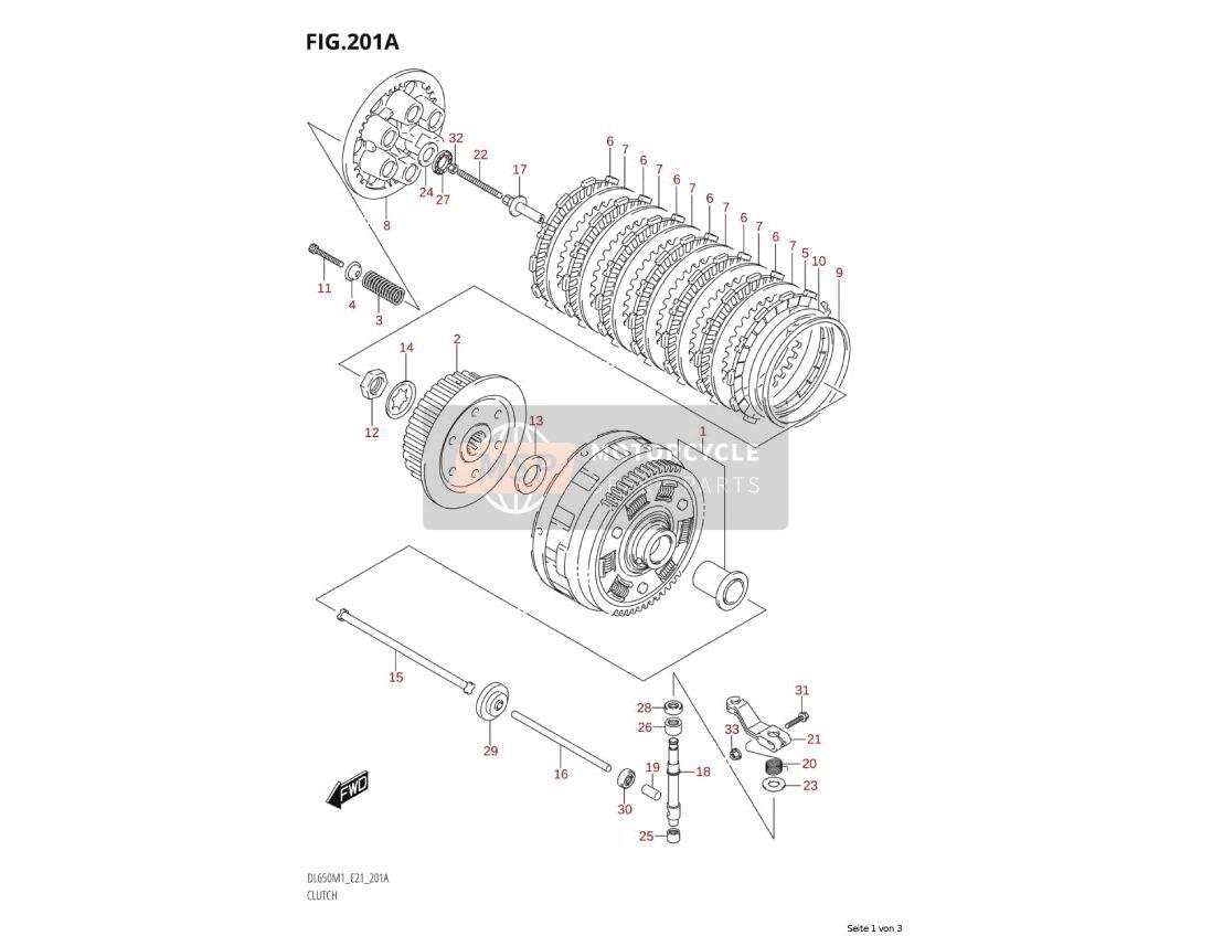 2146214301, Spingidisco Frizione, Suzuki, 3