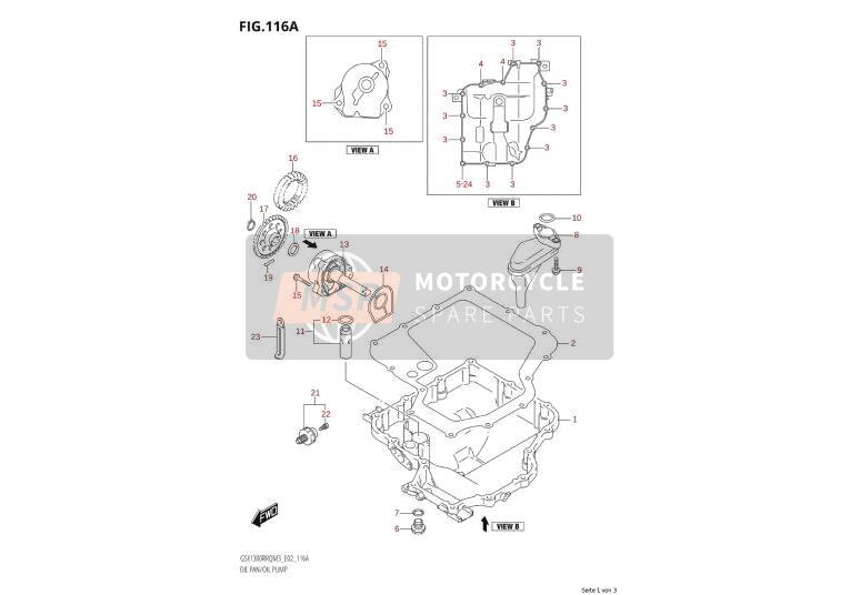 083313112A, Circlip, Gear Shift, Suzuki, 1