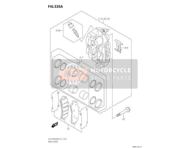Bremssattel Vorn