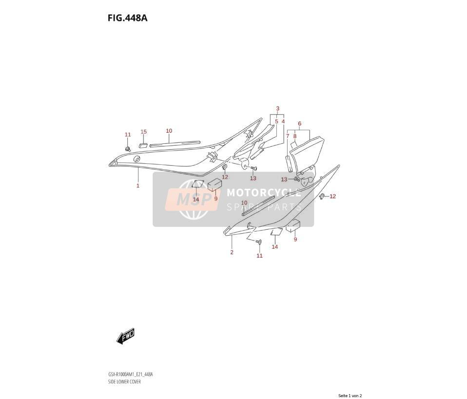 Frame middenafdekking