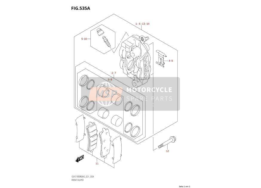 Bremssattel Vorn