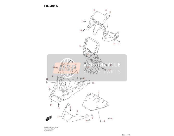 0913905094, Screw (5 X 18), Suzuki, 1